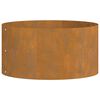 vidaXL Garðaráðar 5 pcs Brúnn 40 x 40 x 20 cm Corten stál