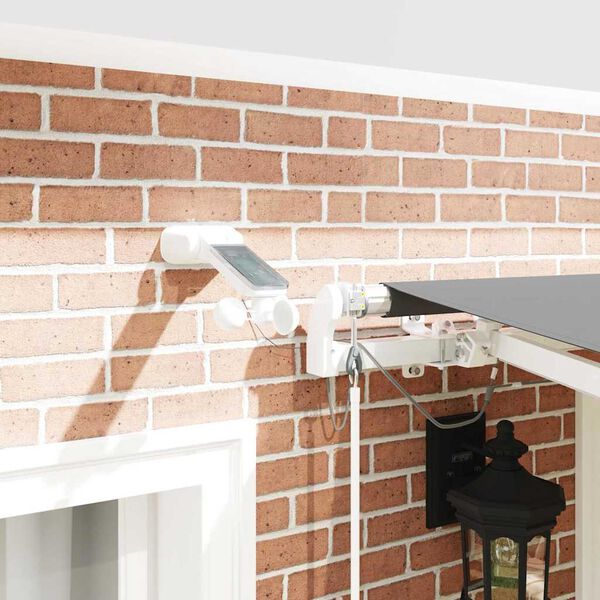 vidaXL Sj&oacute;nvarpsskraut Grind Hv&iacute;tt 3 x 2,5 m &Aacute;l