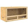 vidaXL Terrarium Br&uacute;nn 40 x 40 x 40 cm OSB