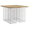 vidaXL gar&eth;bor&eth; &uacute;r gabion-h&ouml;nnun 100x102x72 cm gegndreyptum furuvi&eth;i