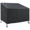 vidaXL H&uacute;fa fyrir gar&eth;ast&oacute;l Svartur 96 x 79 x 74 cm 210D Oxford efni