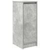 vidaXL Sk&oacute;sk&aacute;pur Steypugr&aacute;r 29,5x34x76 cm Samsettur Vi&eth;ur