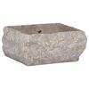 vidaXL Vaskur Gr&aacute;r 30x30x13 cm Marmari
