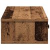 vidaXL vegghilla me&eth; sk&uacute;ffum Old Wood 60x28x15 cm Engineered Wood