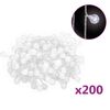 vidaXL Strengjalj&oacute;s 20m 200 LED Kalt Hv&iacute;tt8 A&eth;ger&eth;