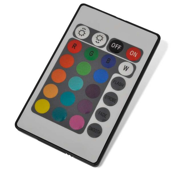 LED Fiskab&uacute;rslj&oacute;s me&eth; Loftb&oacute;lum RGB 71 cm