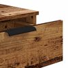 vidaXL Console Borð Old Wood 90x36x75 cm Engineered Wood