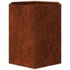 vidaXL Gr&oacute;&eth;ursetningu Rusty 40x40x45 cm Corten St&aacute;l