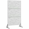 vidaXL Einkageymslur Gr&aacute;r 100 x 50 x 180 cm St&aacute;l