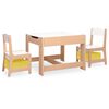 vidaXL Barnabor&eth; me&eth; 2 St&oacute;lum MDF