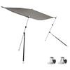 vidaXL T-laga Skyggnisframlengingarsett Gr&aacute;ar 170x170x(113-182,5) cm