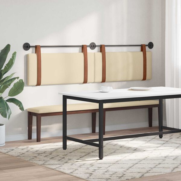 vidaXL Hengisk&aacute;li Vegghengt Einlita Rj&oacute;malitur 210 x 55 x 5 cm Forn PU