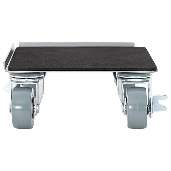 vidaXL h&uacute;sgagnar&uacute;llur 4 stk me&eth; lyftara 13,5x13,5x6 cm st&aacute;l 1300 kg