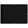 vidaXL Svalaskilr&uacute;m Svartur 75x800 cm 100% P&oacute;l&yacute;ester Oxford