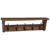 vidaXL Hangari Br&uacute;nn 50 x 10 x 14 cm Eika