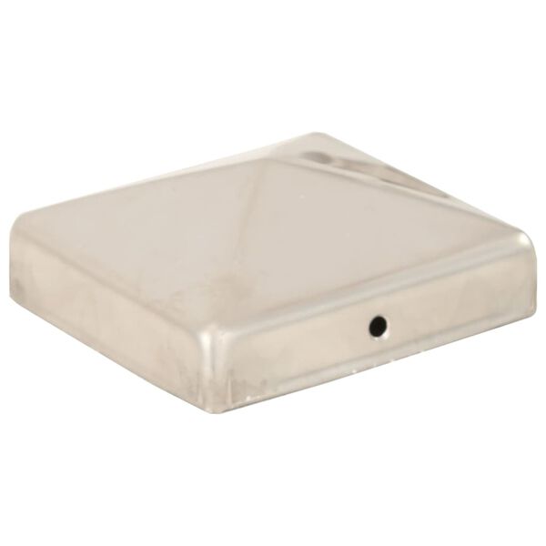 vidaXL P&yacute;ram&iacute;dahattar &aacute; Gir&eth;ingastaura 6 stk Ry&eth;fr&iacute;tt St&aacute;l 81x81 mm