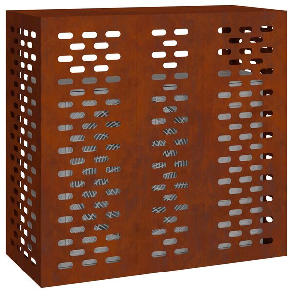 vidaXL Loftk&aelig;liv&ouml;r&eth;ur Rusty 110 x 50 x 105 cm Ve&eth;ra&eth; st&aacute;l