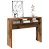 vidaXL Console Bor&eth; Old Wood 105x30x80 cm Engineered Wood