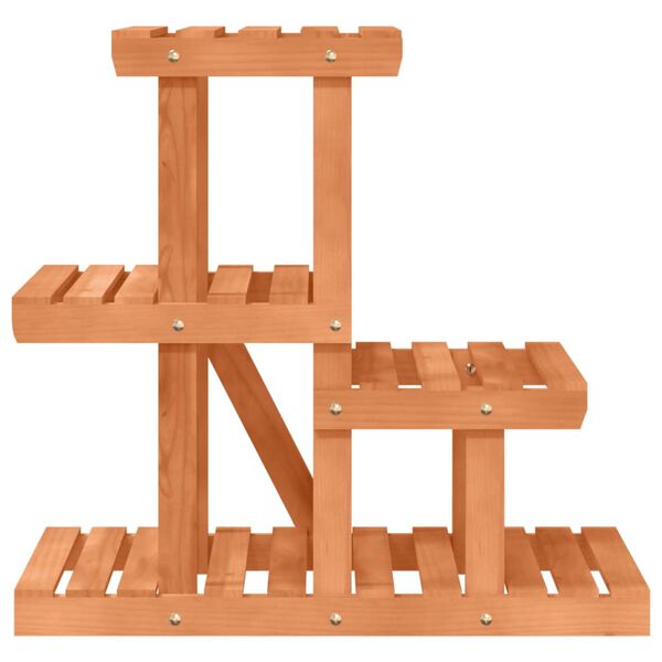 vidaXL Blómastandur 58x25x51 cm Gegnheill Þinur