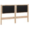 vidaXL H&ouml;f&eth;agafl Anna&eth; Br&uacute;nn 160 cm Gegnheil fura