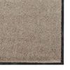 vidaXL Dyramotta Beige og svartur 120 x 300 cm Polypropylene og vinyl