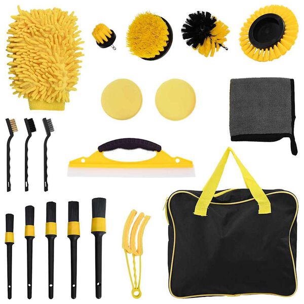 vidaXL B&iacute;la b&uacute;rsta pakki Marglitur p&oacute;l&yacute;rattan