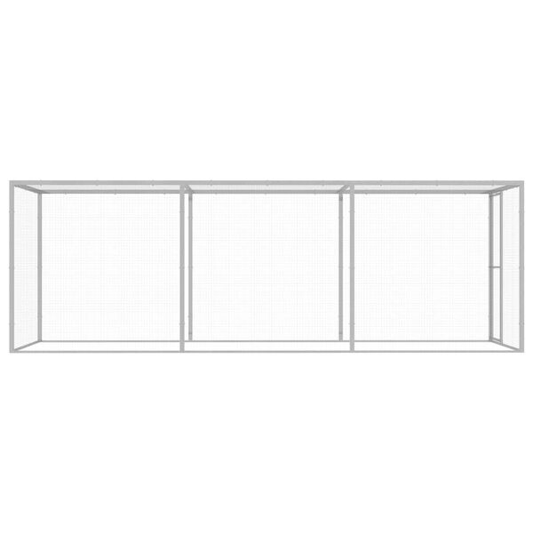 vidaXL Kattab&uacute;r 4,5x1,5x1,5 m S&iacute;nk&uacute;&eth;a&eth; St&aacute;l