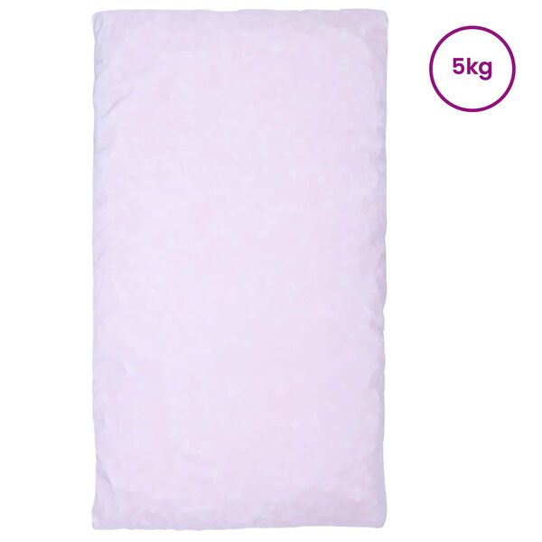 vidaXL Rifinn svampafylling Bleikur 5 kg P&oacute;l&yacute;&uacute;retan