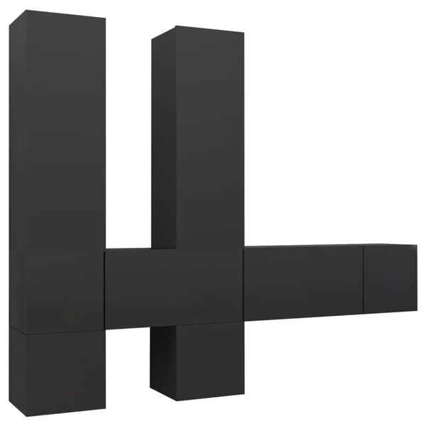 vidaXL 7 hluta Sj&oacute;nvarpssk&aacute;pasett Gr&aacute;r Samsettur Vi&eth;ur