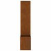 vidaXL Gar&eth;s b&uacute;na&eth; skj&aacute;r &Uacute;tskur&eth;ur Rusty 32 x 150 cm Ve&eth;ra&eth; st&aacute;l