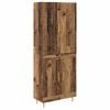 vidaXL H&aacute;bor&eth; Gamall vi&eth;ur 69,5 x 34 x 180 cm Samsettur vi&eth;ur