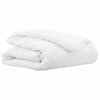 vidaXL 2-in-1 Duvet Hv&iacute;tt 221 x 140 x 10 cm P&oacute;l&yacute;ester