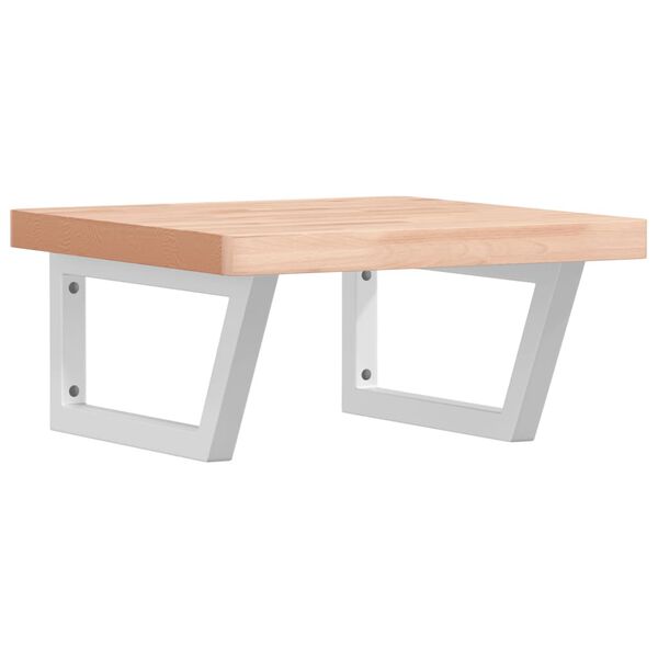 vidaXL Veggfest Handlaugarhilla St&aacute;l og Gegnheilt Beyki