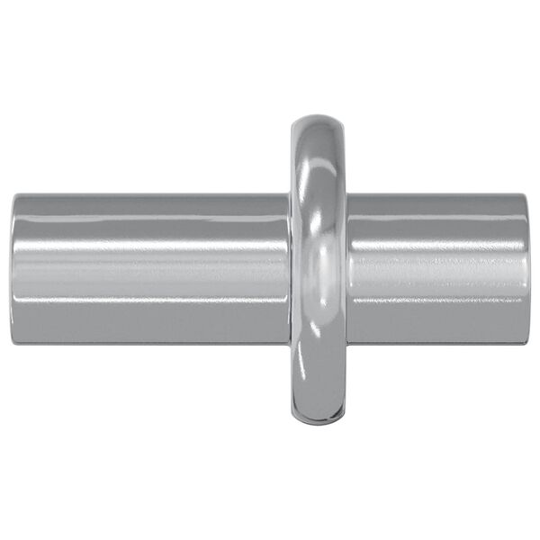 vidaXL Hillupinn 2 pcs Silfur 8,6 x 8,6 x 14,6 mm St&aacute;l