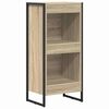 vidaXL B&oacute;kask&aacute;pur Sonoma 40 x 30 x 86,5 cm Samsettur vi&eth;ur