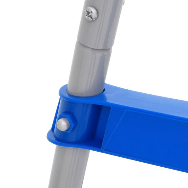 vidaXL Sundlaugarstigi fyrir Fr&iacute;standandi Laug 84 cm St&aacute;l og Plast