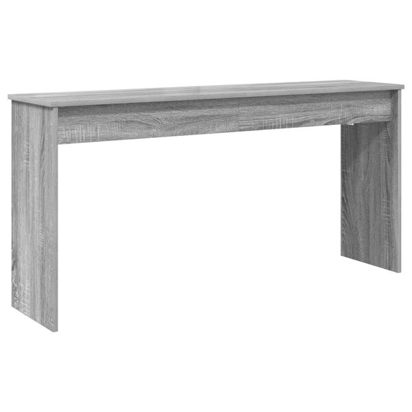 vidaXL Lyklastand Gr&aacute;r Sonoma 130 x 32 x 64 cm Samsettur vi&eth;ur