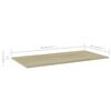 805321 vidaXL Bookshelf Boards 8 pcs Sonoma Oak 80x30x1,5 cm Chipboard