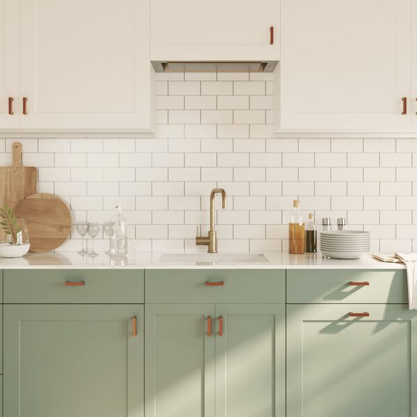 vidaXL Sk&aacute;pur Handf&ouml;ng 20 stk Bronslita&eth; 64 mm Ry&eth;fr&iacute;tt st&aacute;l