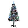vidaXL Uppl&yacute;st Gervij&oacute;latr&eacute; me&eth; Standi og LED 120 cm Lj&oacute;s&thorn;r&aacute;&eth;at&aelig;kni