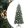 vidaXL Gervi j&oacute;latr&eacute; me&eth; 150 LED Gr&aelig;nn 150 cm PVC, plast og st&aacute;l