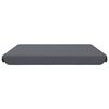 vidaXL S&oacute;lskermur Antras&iacute;t 192 x 147 x 20 cm d&uacute;kur
