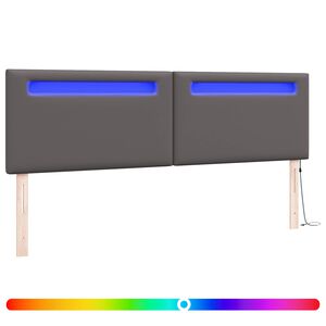 vidaXL LED h&ouml;fu&eth; Gr&aacute;r 180 cm Gervile&eth;ur