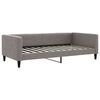 vidaXL Svefns&oacute;fi M&oacute;gr&aacute;r 100x200 cm Efnis&aacute;kl&aelig;&eth;i