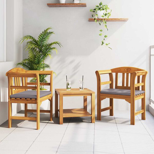 vidaXL R&oacute;sabekkur N&aacute;tt&uacute;rulegt 68,5 x 46 x 82,5 cm Hrein akas&iacute;utr&eacute;