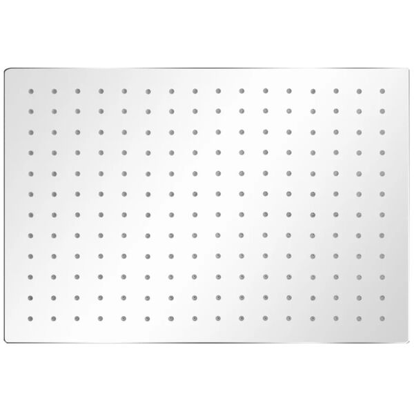 vidaXL Regnsturtuhaus Ryðfrítt stál 30 x 40 cm Rétthyrndur