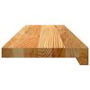 vidaXL Gluggasyllur 2 stk Lj&oacute;sbr&uacute;nt 80x20x2 cm Solid Wood Eik