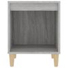 vidaXL Náttborð Grátt Sonoma 40x35x50 cm