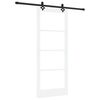 vidaXL Rennidyr ORKDAL Hv&iacute;tt og svart 83 x 202 cm