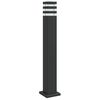vidaXL &Uacute;tilj&oacute;s Fr&iacute;standandi 80 cm Svart &Aacute;l